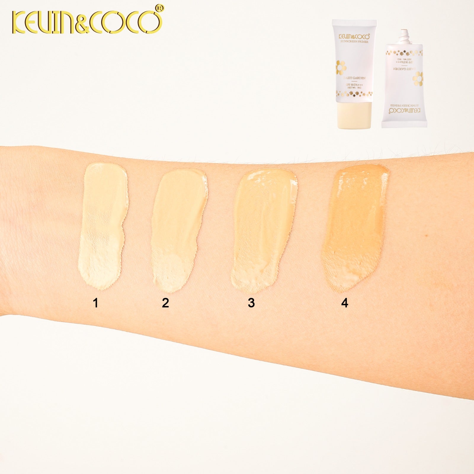 Skincare-Daisy Garden Collection Tinted Sunscreen 24pc Display Wholesale (KC1458)