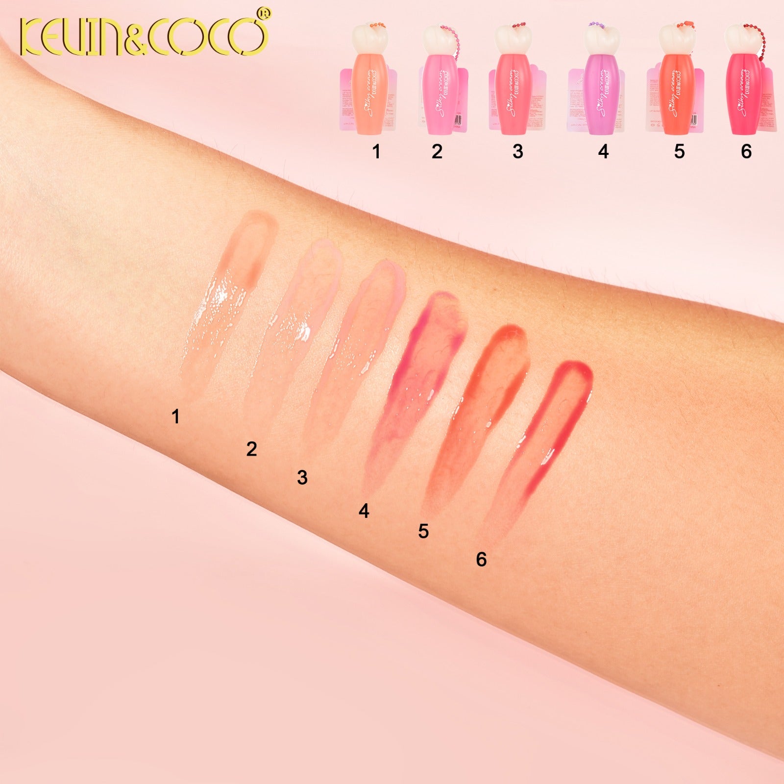 Lips-Silky Cream Lip Gloss (KC1124)
