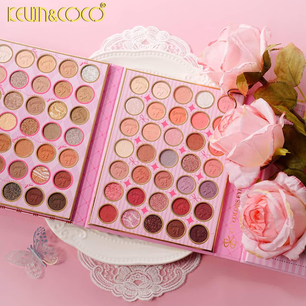 Face-Teddy Bear Girl Eyeshadow Palette 4pc Bundle Wholesale (KC1611)