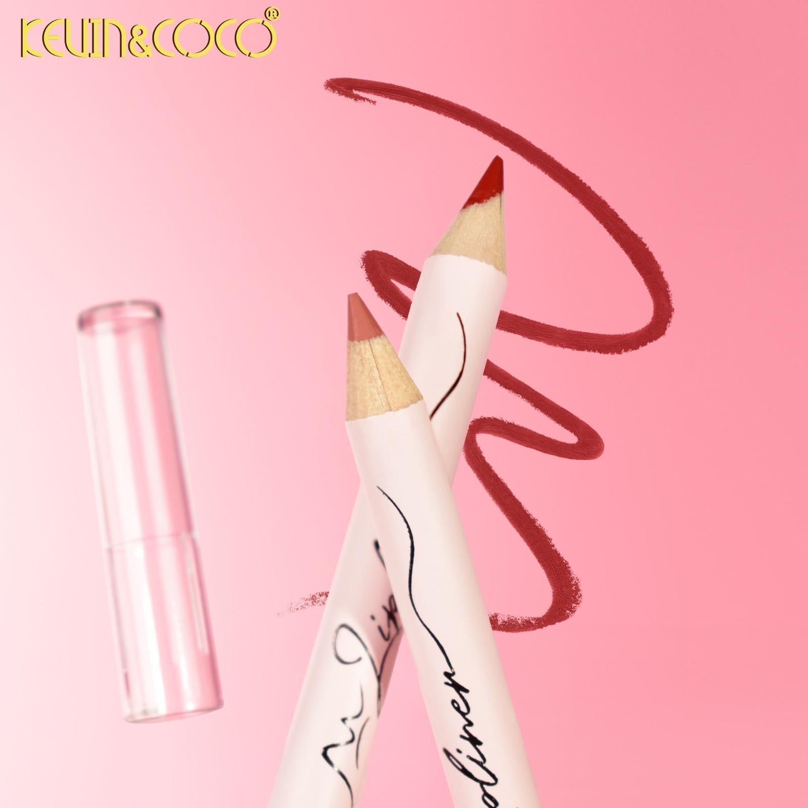 Lips-Wooden Lip Liner 12Dz Display Wholesale (KC1231)