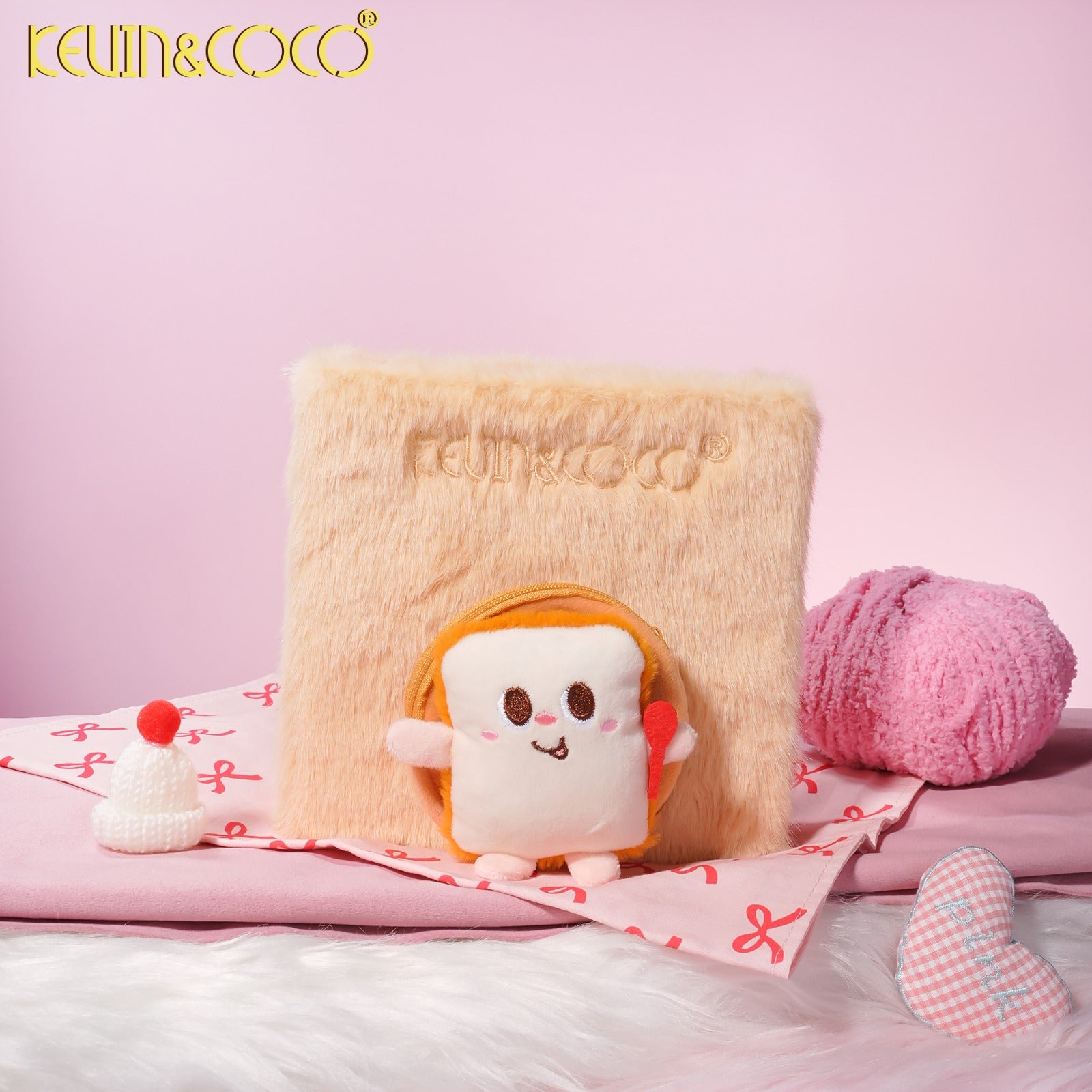 Eyes-Plush Bread 64 Colors Eyeshadow Palette Retail (KC1635)