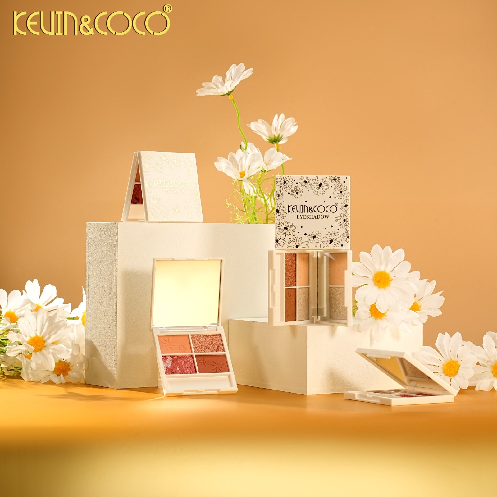 Eyes-Daisy Garden Collection Eyeshadow Palette 24pc Display Wholesale (KC1352)