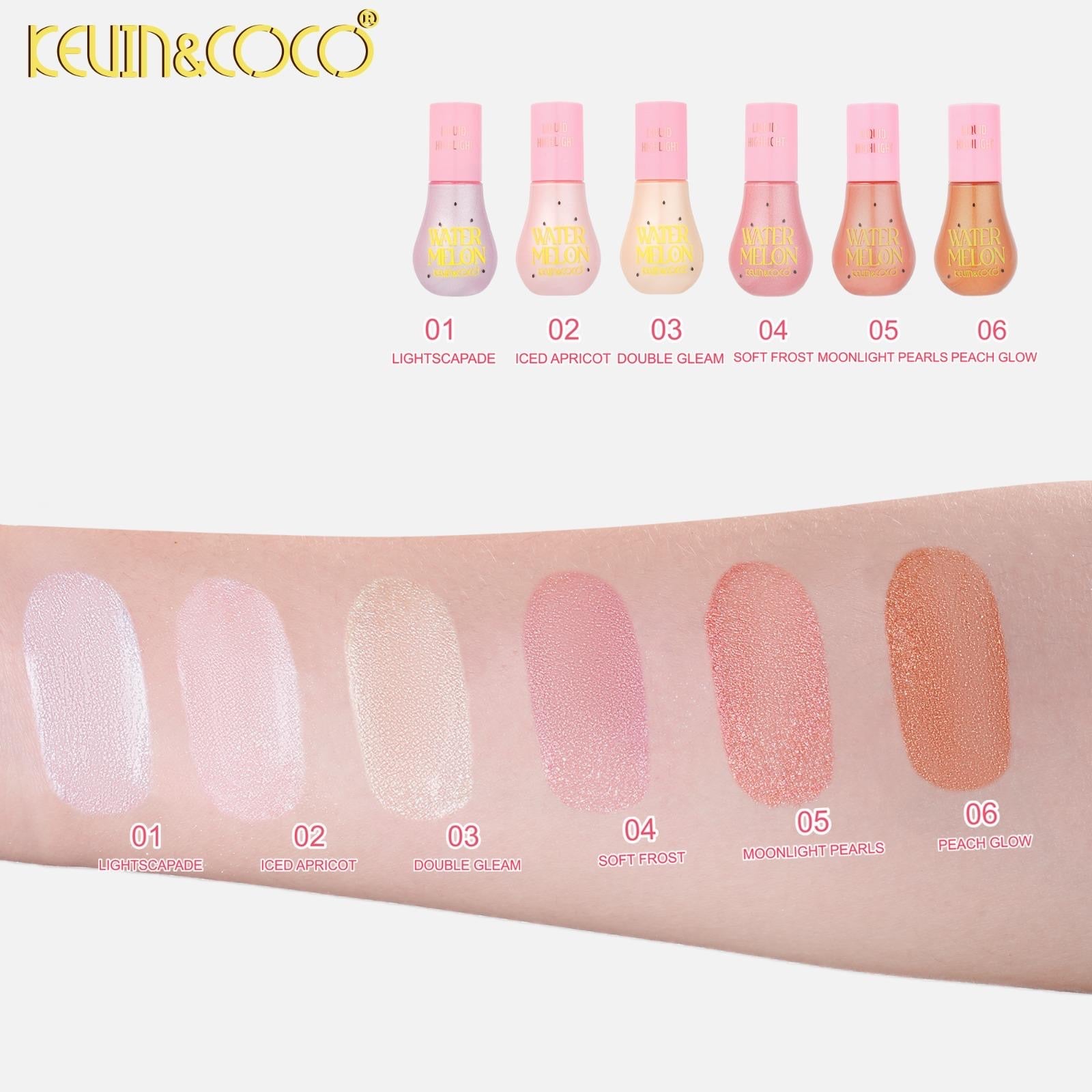 Face-Watermelon Collection Liquid Highlight Retail (KC1414)