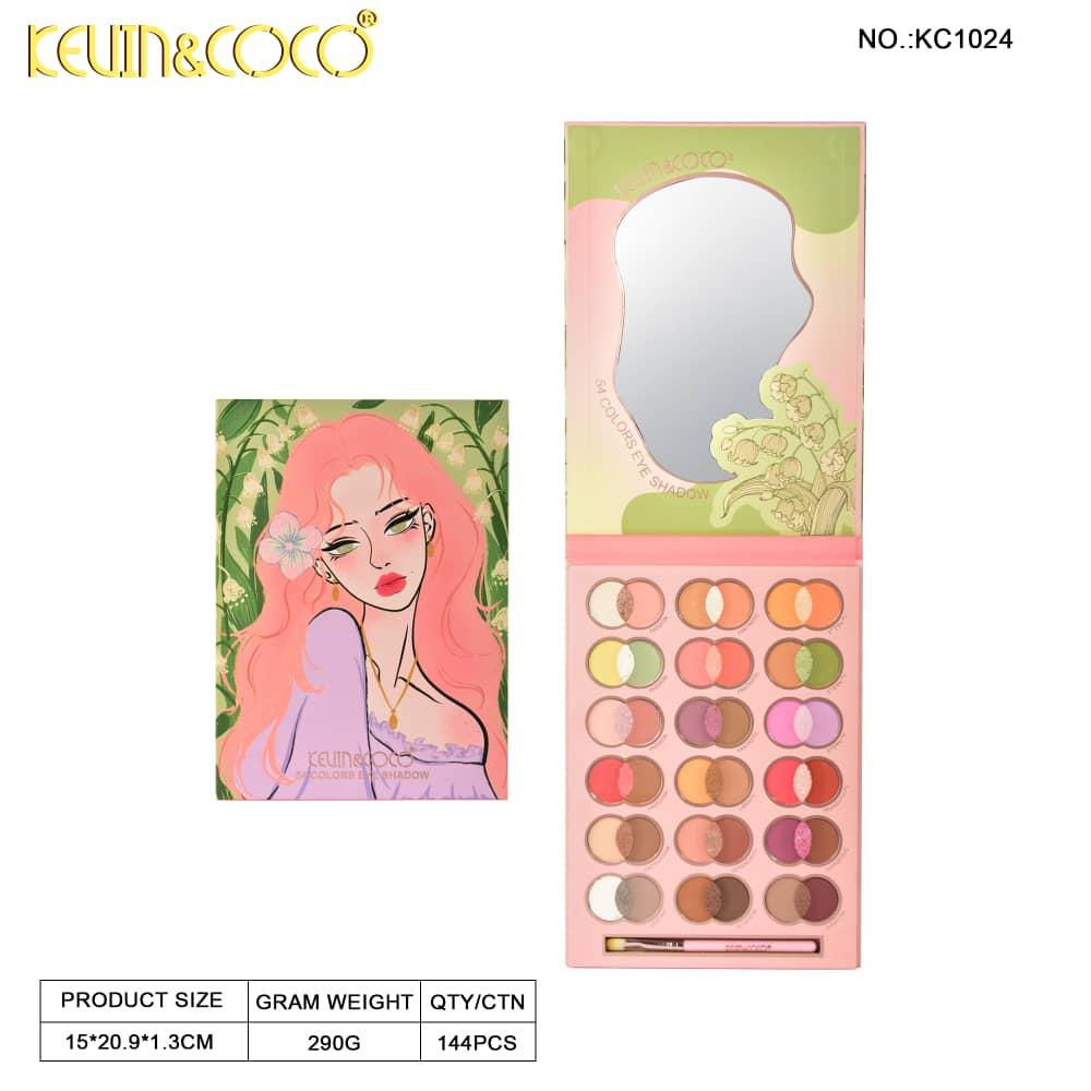 Eyes-Melody Breeze 54-Color Eyeshadow Palette (KC1022, KC1023, KC1024)