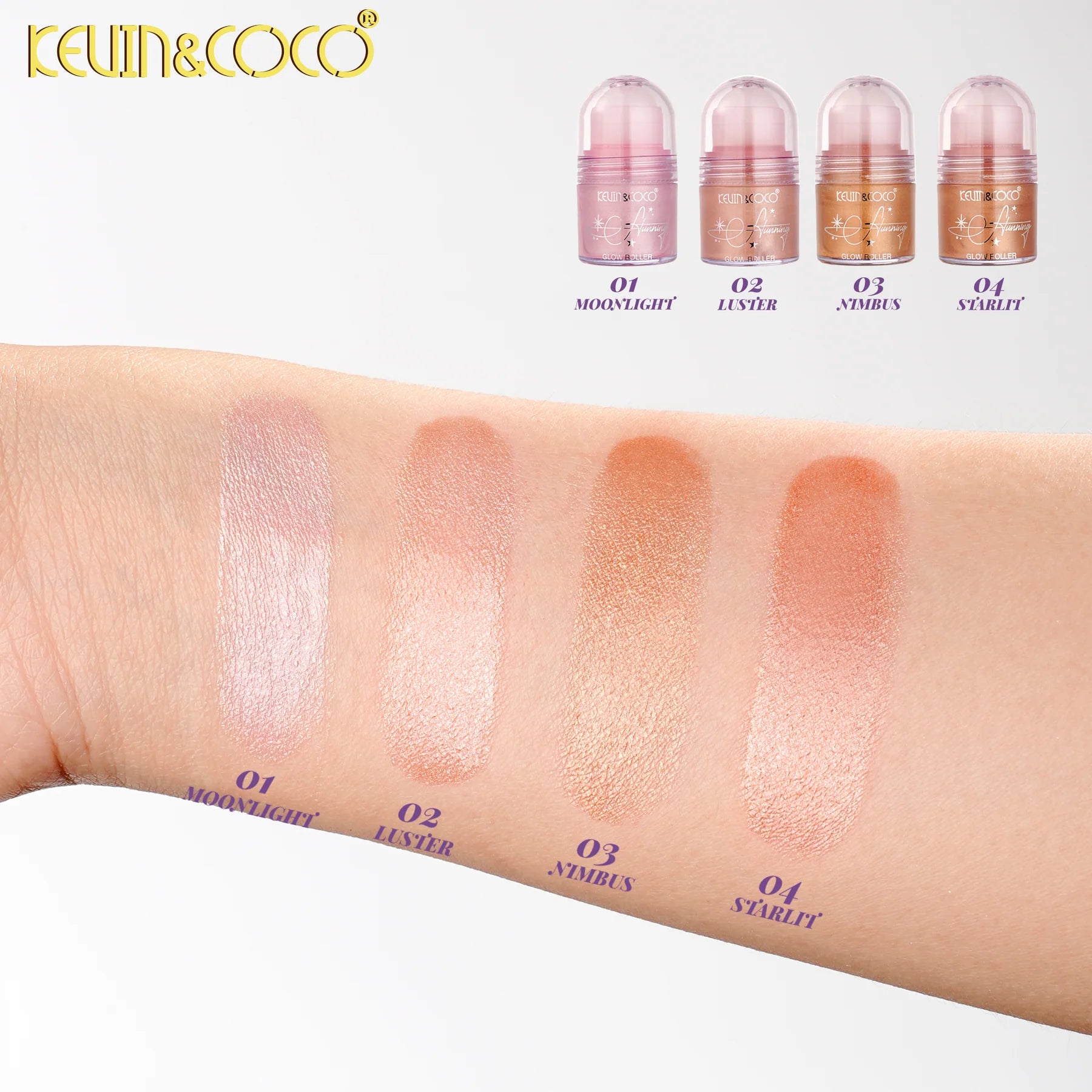 Face-Radiant Moonlight Roll-On Highlighter Retail (KC1433)