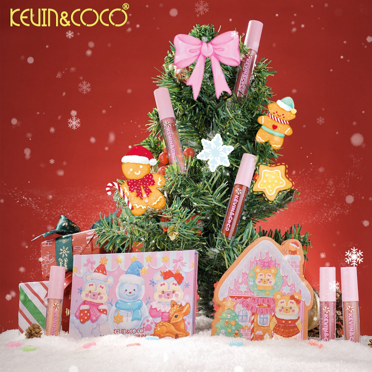 Lips-Bear-y-Merry Christmas Lip Set Retail (KC2082)