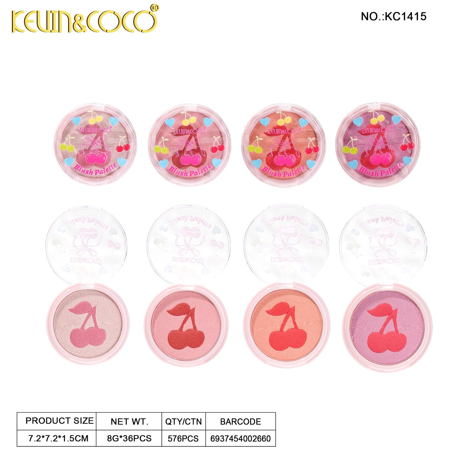 Face-Cherry Blossom Blush Retail (KC1415)