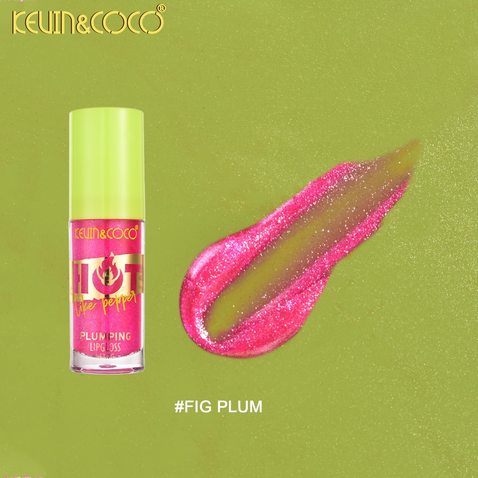 Lips-Hot Top Jucy Plumping Lip Gloss (KC1192)