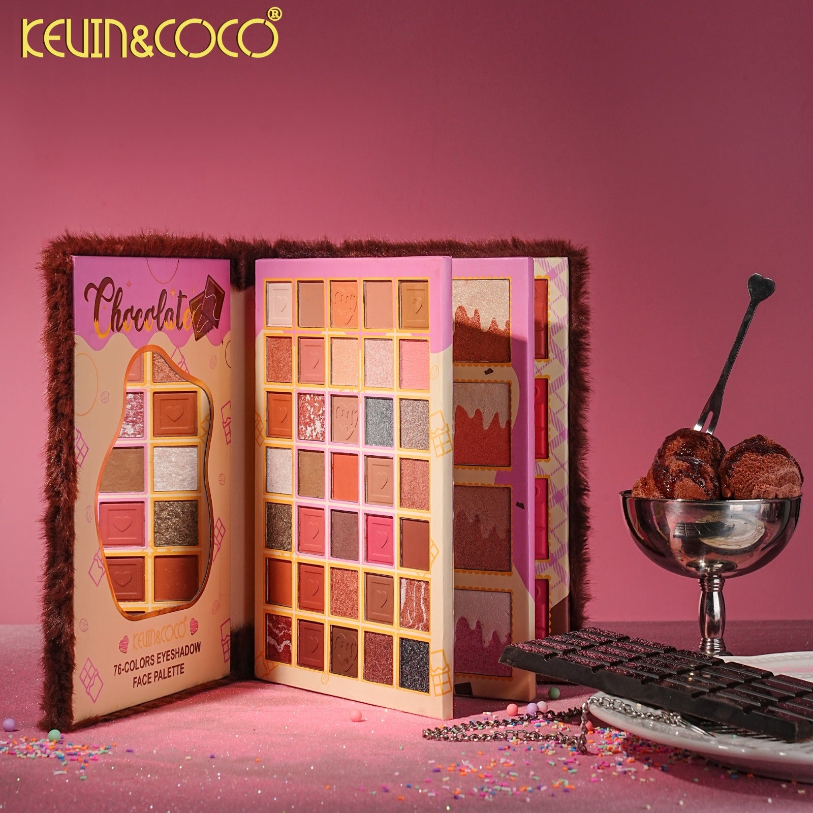 Face-Chocolate Makeup Palette (KC1402) Retail | Kevin and Coco.