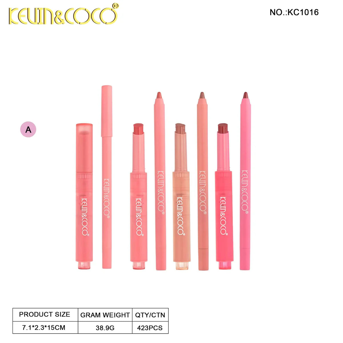 Lips-Kitty Shine Lip Liner & Lip Tint (KC1016)