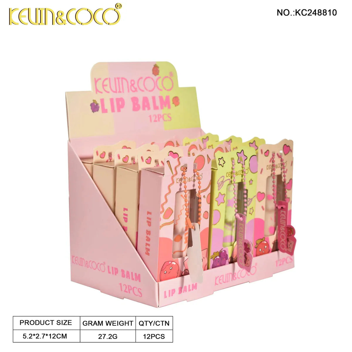 Lips-Shimmer & Misten Lip Balm (KC244810)