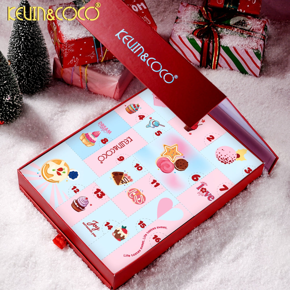 Face-Merry Christmas Makeup Advent Calendar Retail (KC2058)