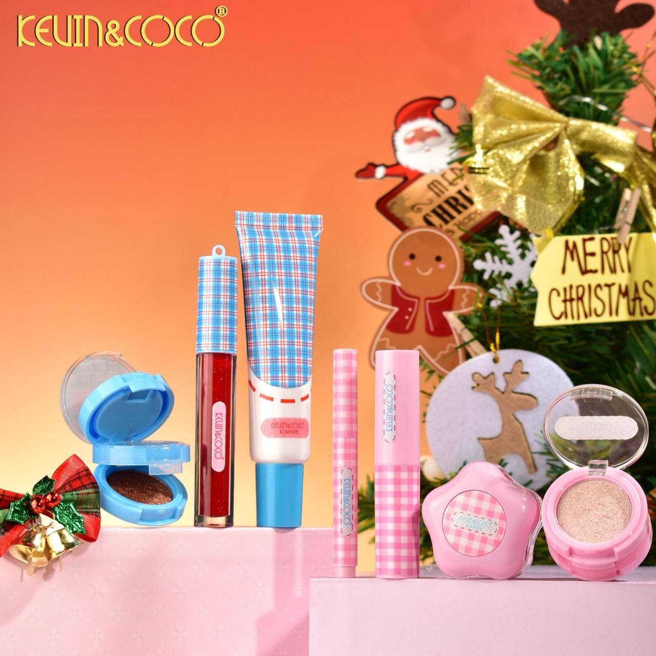 Novelties-Christmas Joyful Atmosphere Makeup Basket (KC1115)