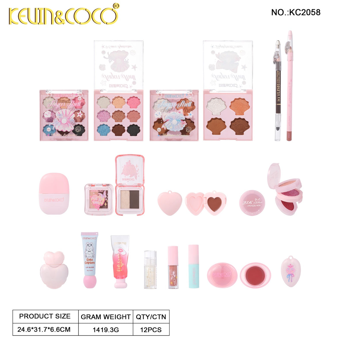 Face-Merry Christmas Makeup Advent Calendar Retail (KC2058)