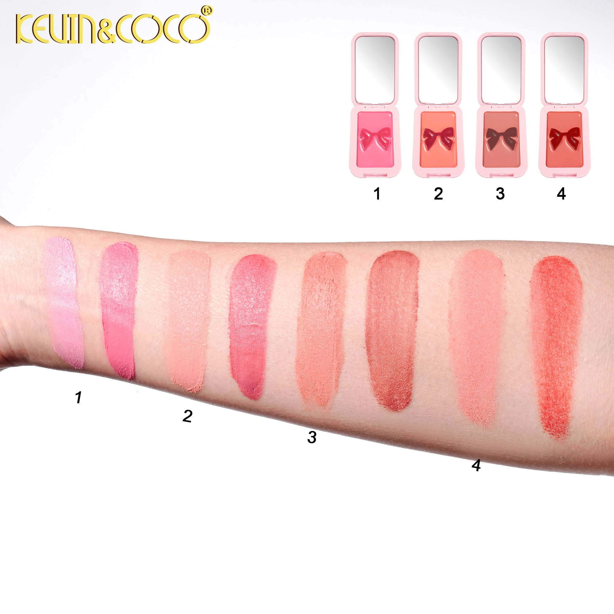 Face-Fantastic Cream Blush Palette (KC1313)